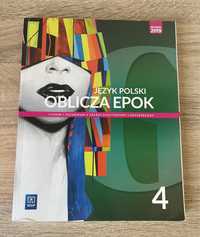 Podręcznik „Oblicza epok 4” WSiP, J.polski, liceum/technikum