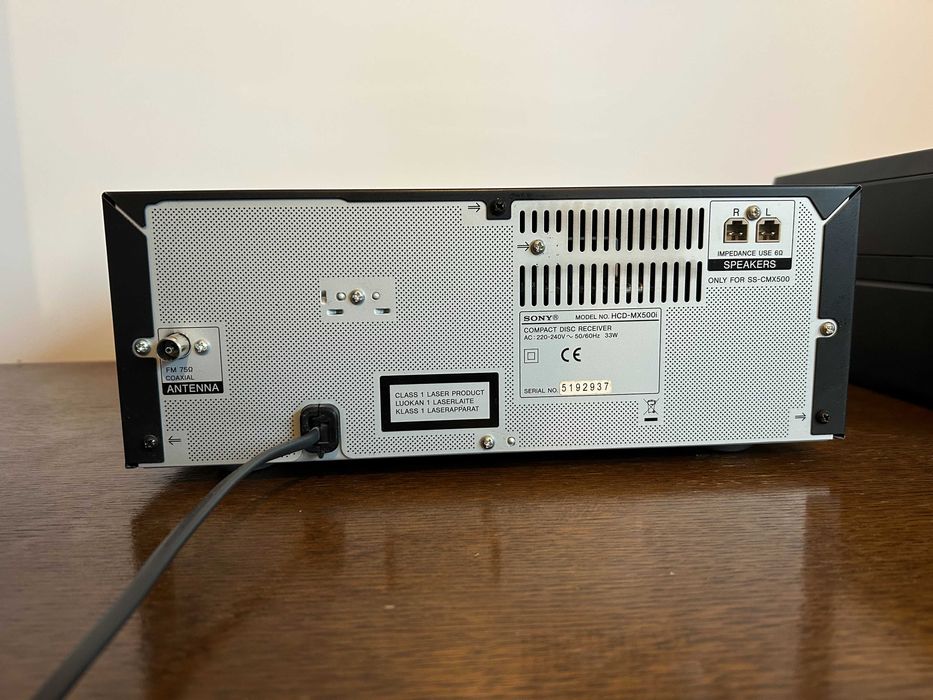 Wieża Sony CMT-MX500i