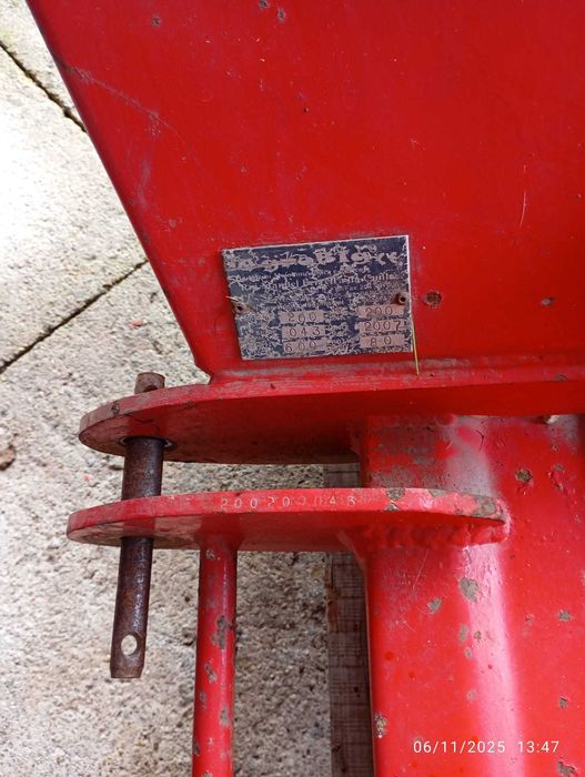 Fresa agrícola como nova