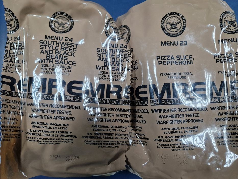 Американський сухпай до 11.2027 США MRE МРЕ термін 03.2027