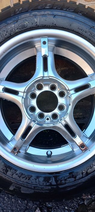 Комплект колес R15 (4), Ruff R288, Michelin Aplin 195/65 R15, 91T, M+S