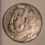 10 złotych 1938 Józef Piłsudski, rzadszy rocznik