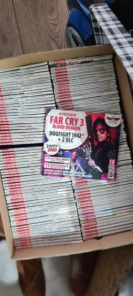 CD-ACTION Pełne wersje gier i programów cała kolekcja