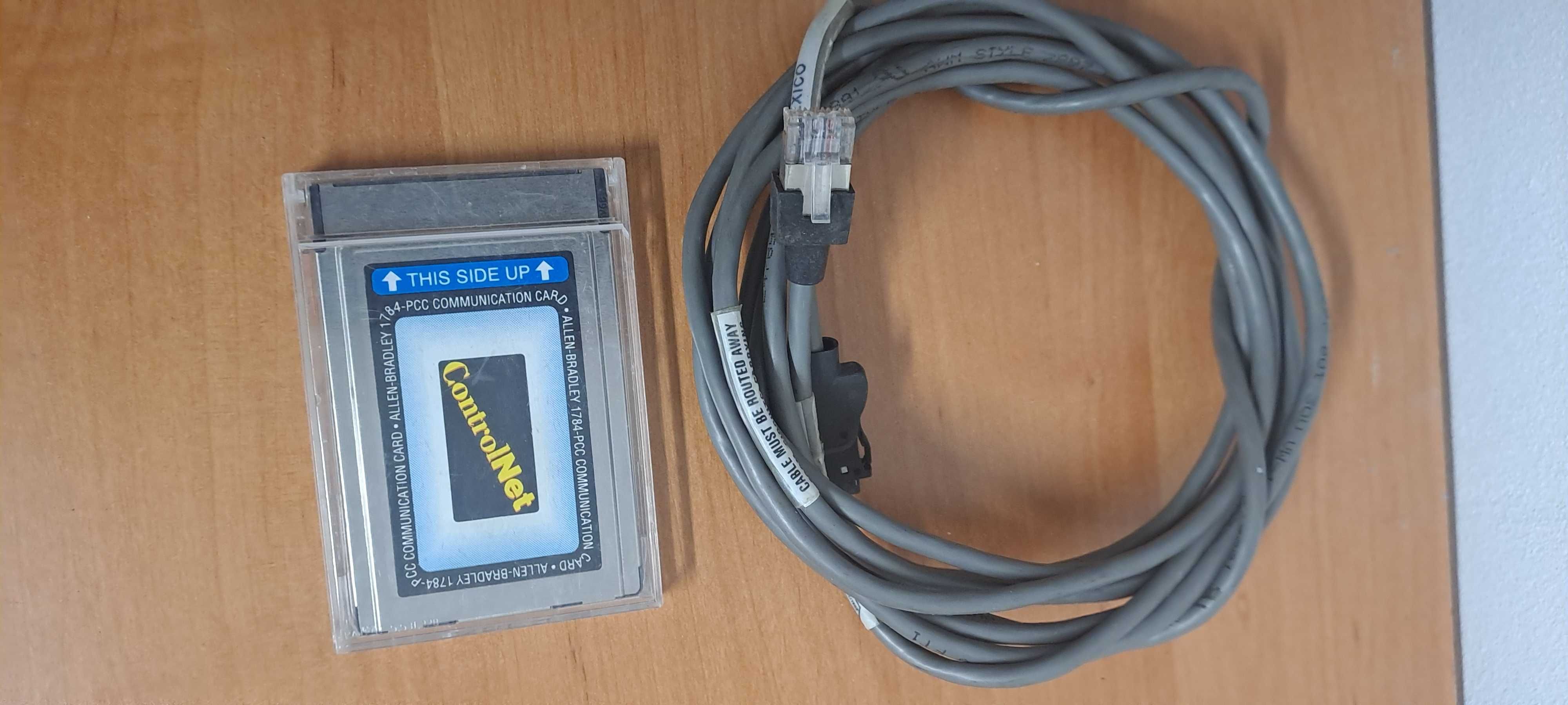 Karta komunikacyjna PCMCIA Controlnet i Devicet (dwie karty)
