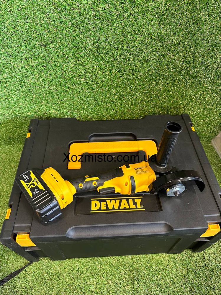 Набір 6в1 АКБ DeWalt 48V(ушм,шуруповерт,гайк,перф, цирку пилка)