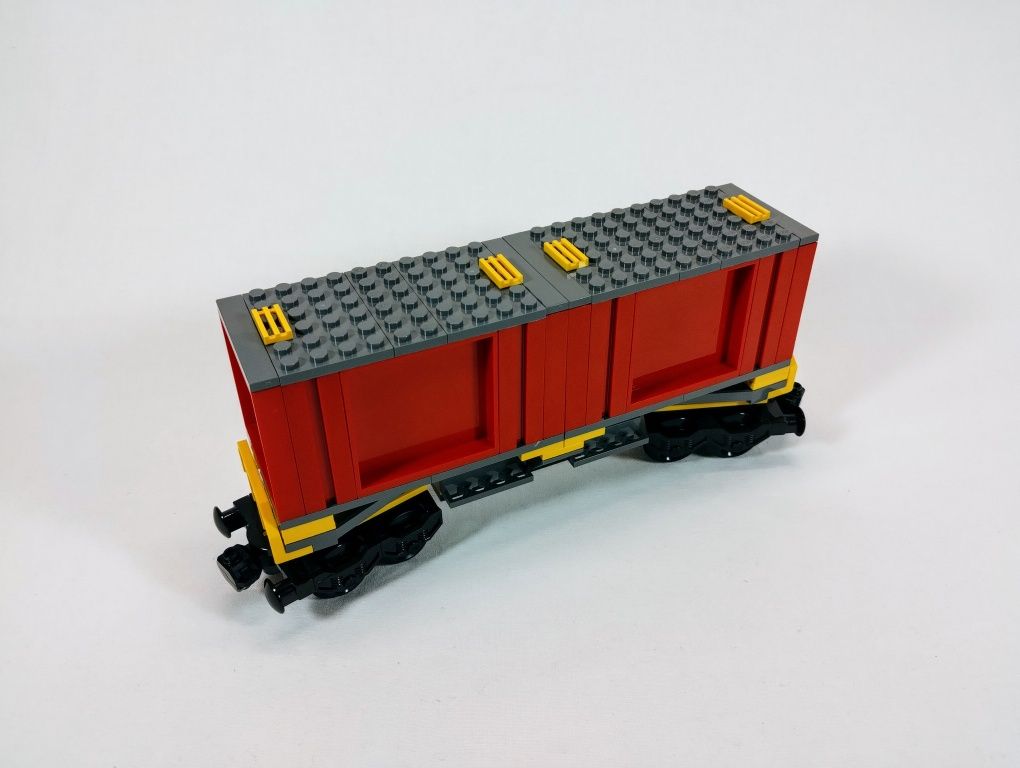 Lego pociąg, 7939, wagon z kontenerami