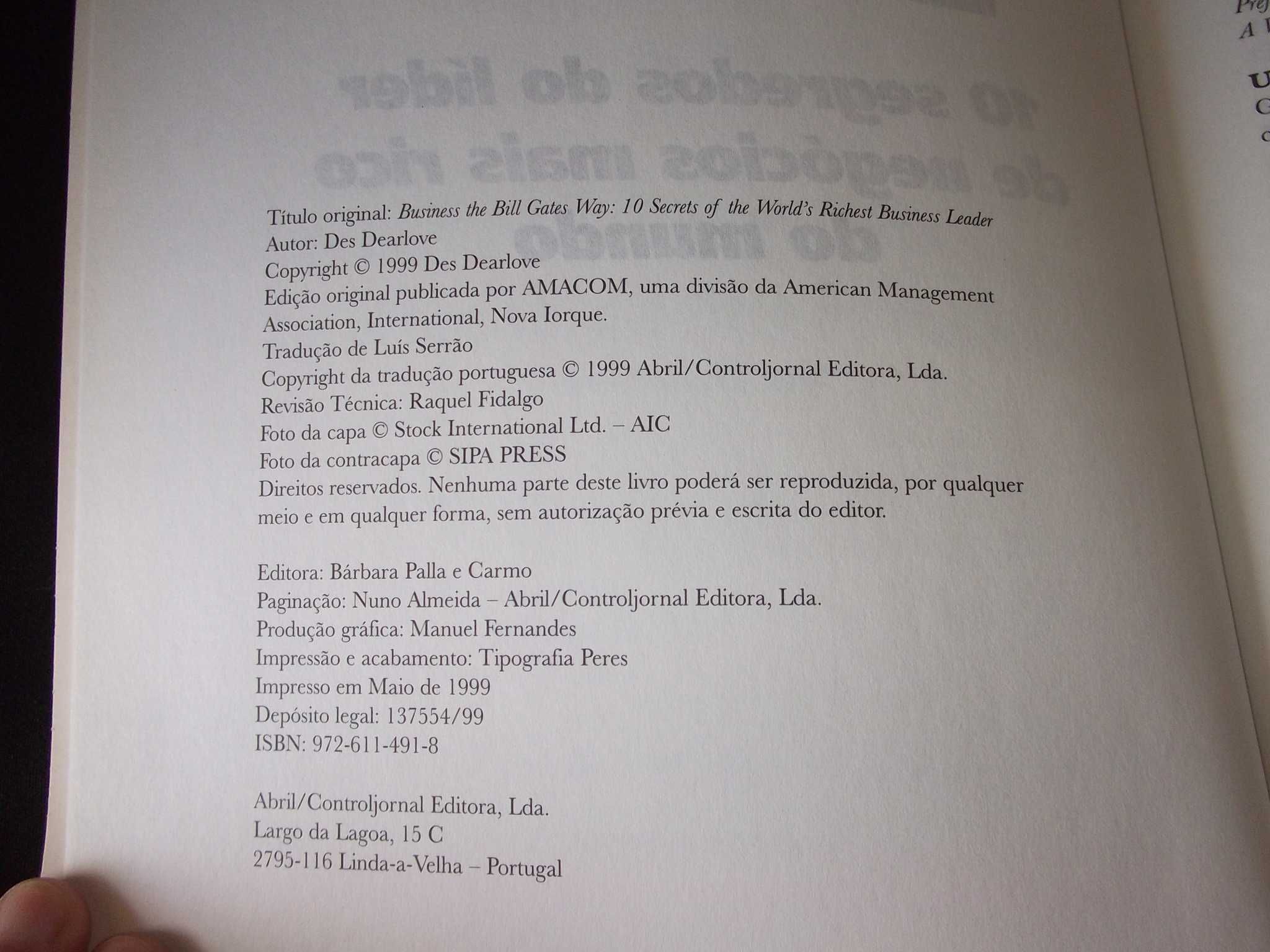 Livro Bill Gates 10 segredos do Líder de negócios mais rico do mundo