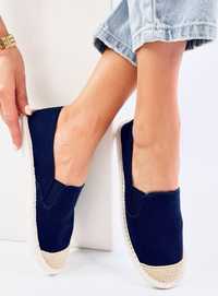 Espadryle Damskie Alba Navy