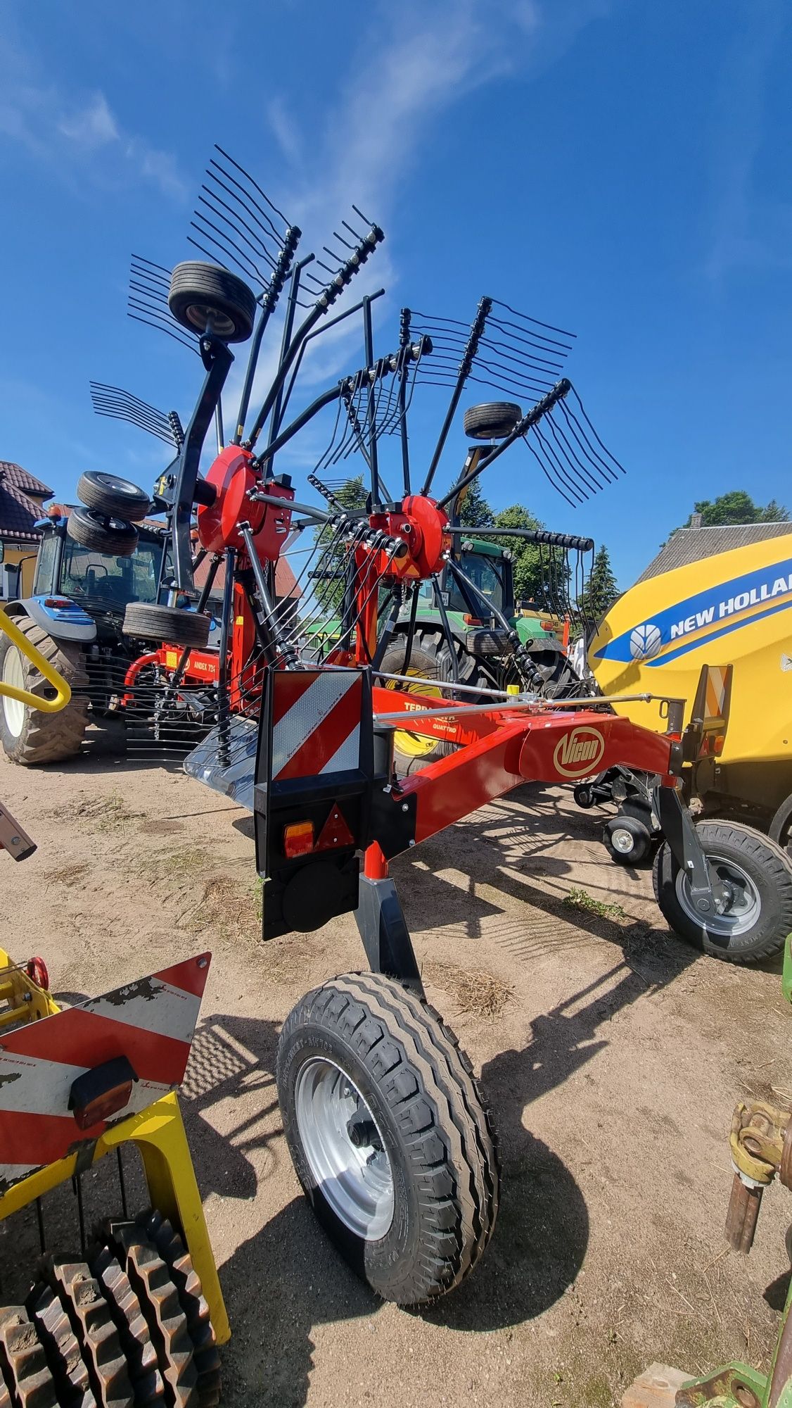 Nowa zgrabiarka Vicon Andex 724, Kverneland, Kubota, cena BRUTTO