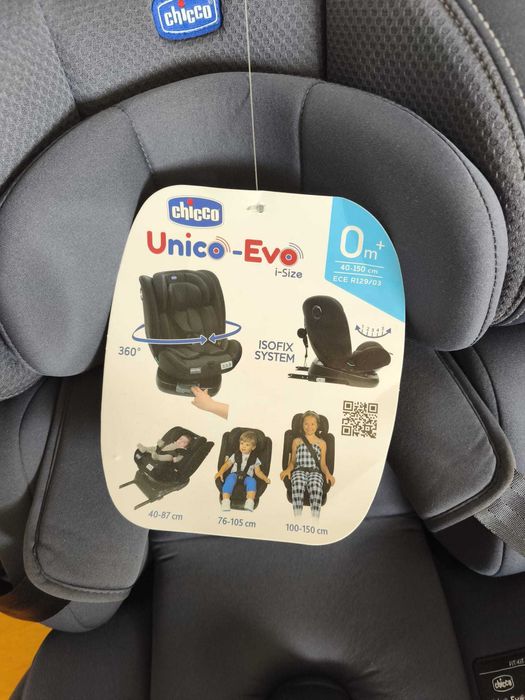 Cadeira auto ISOFIX - Chicco Unico EVO I'Size Classic