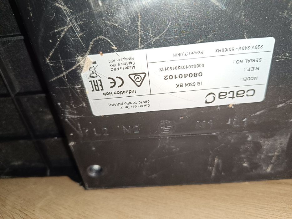 Płyta indukcyjna Cata IB 6304 BK