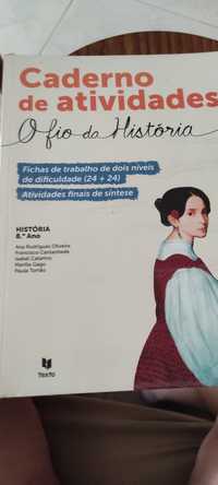 Livros Agatha e uma aventura entre Douro ,Caderno de atividades 8o ano