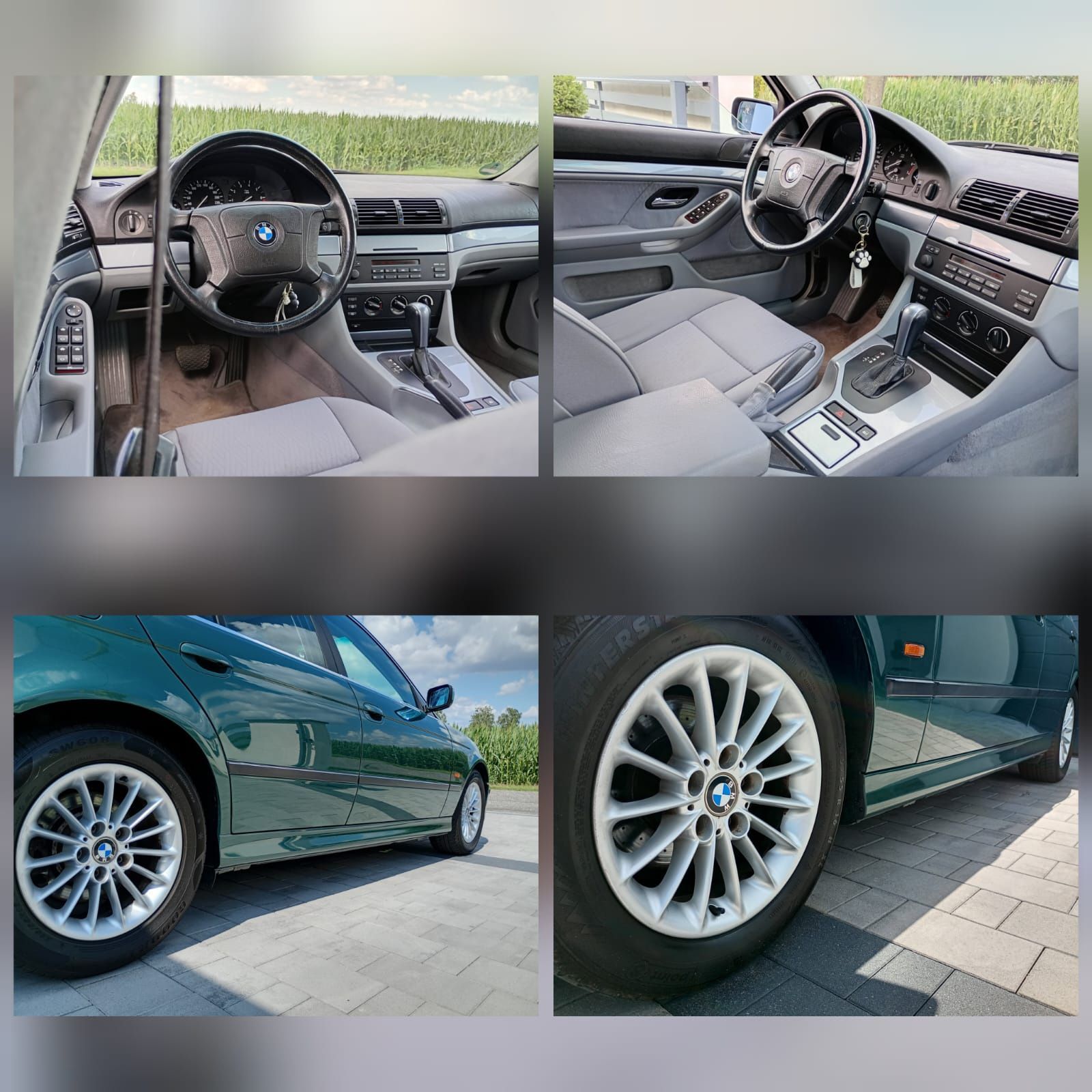 BMW 5 sedan 2.5 benzyna automat, 1999 rok, tylko 175 tkm, wzorowo utrz