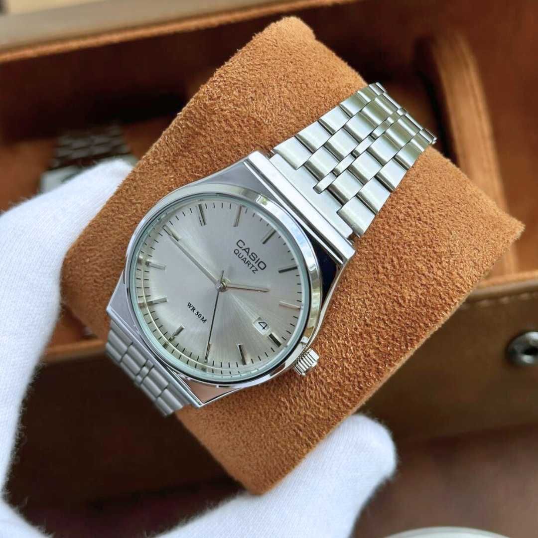 Годинник Casio MTP VС 01 Silver | часы касио b 145 | Часи а159