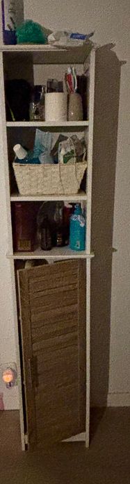 Armário de suporte casa de banho