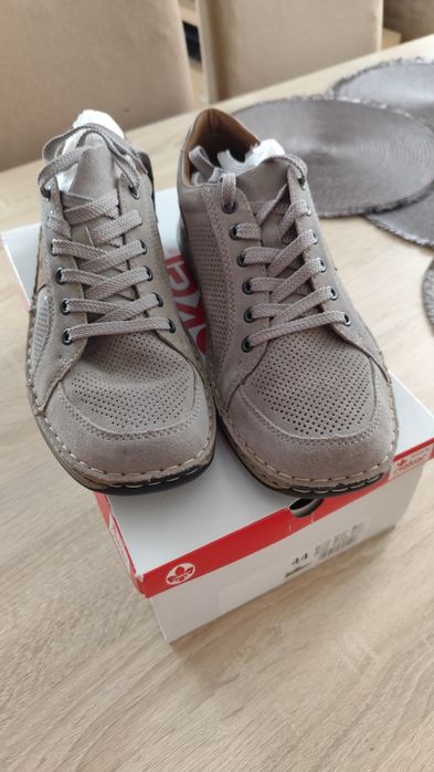 Szare półbuty Rieker