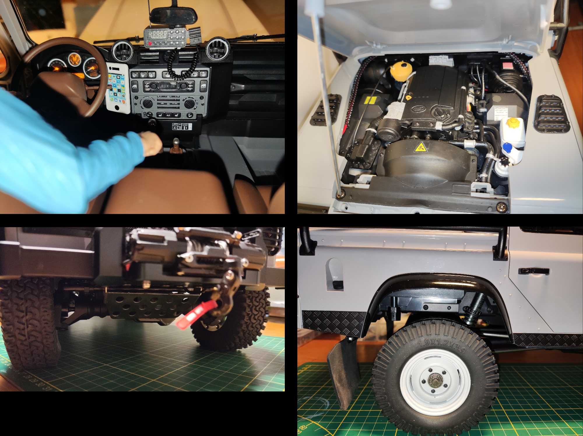 Land Rover Defender D110 pick up RC RTR TRX4 1:10 324/313mm
