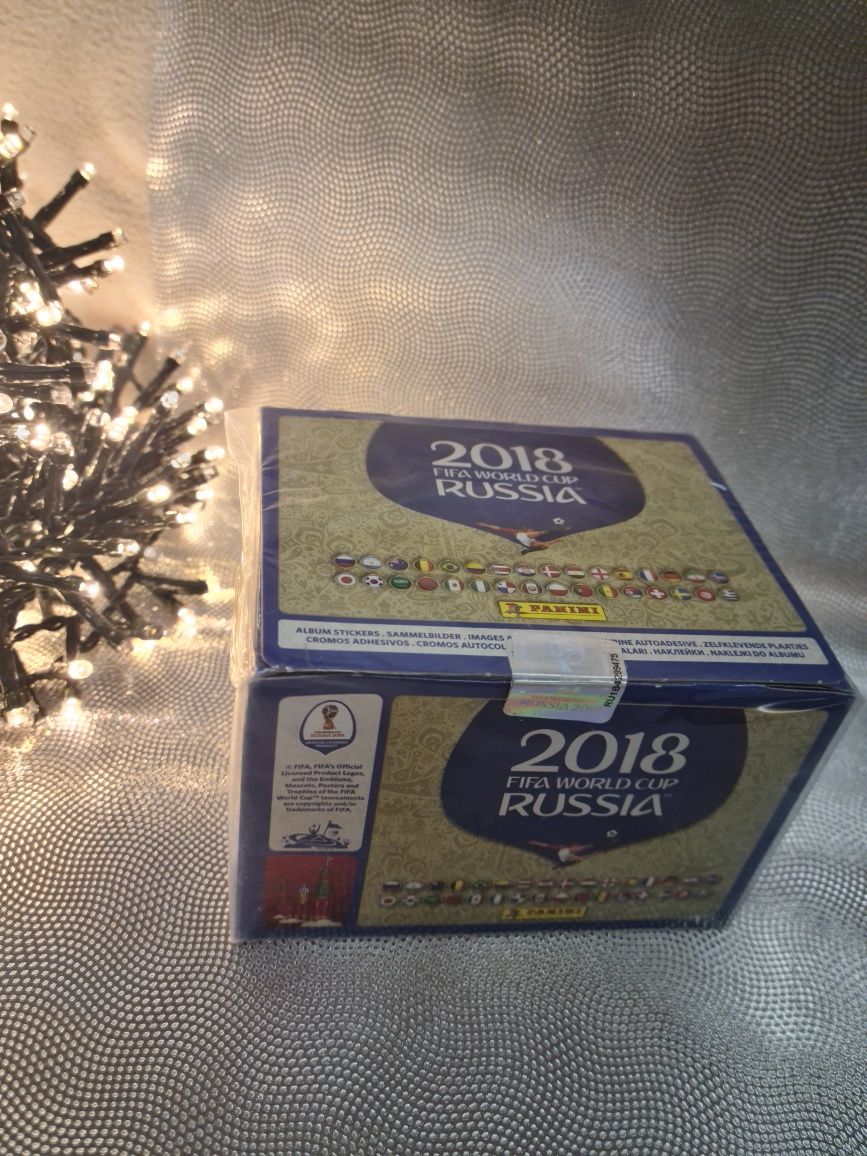 Panini world cup 2018 Бокс с стикерами 100щт