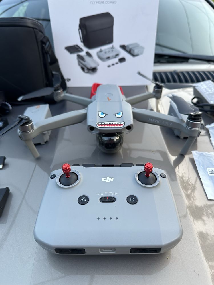 Dji air 2 fly more combo стан нового шикарный комлект