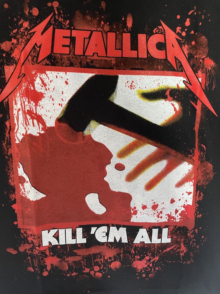Футболка / рок мерч Metallica "Kill’em All"