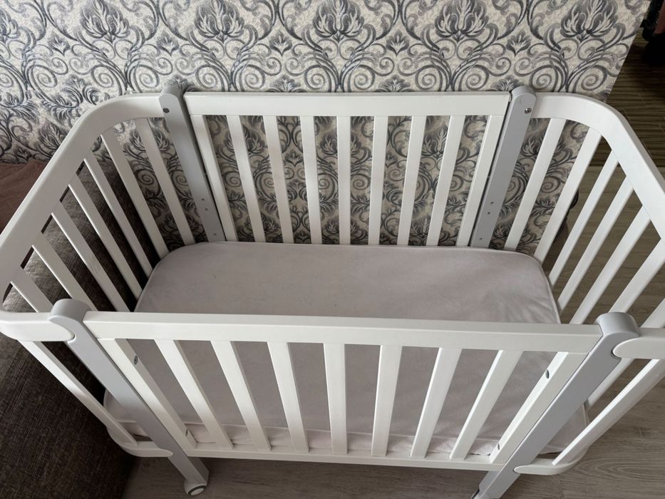 Ліжечко Верес Монако(біло-сірий)