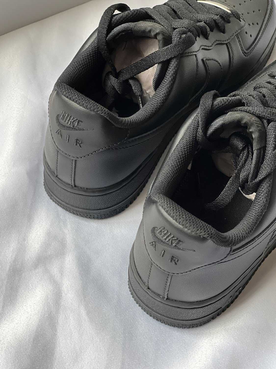 buty Espadryle NikeAirForce1 Black Espadryle R.44