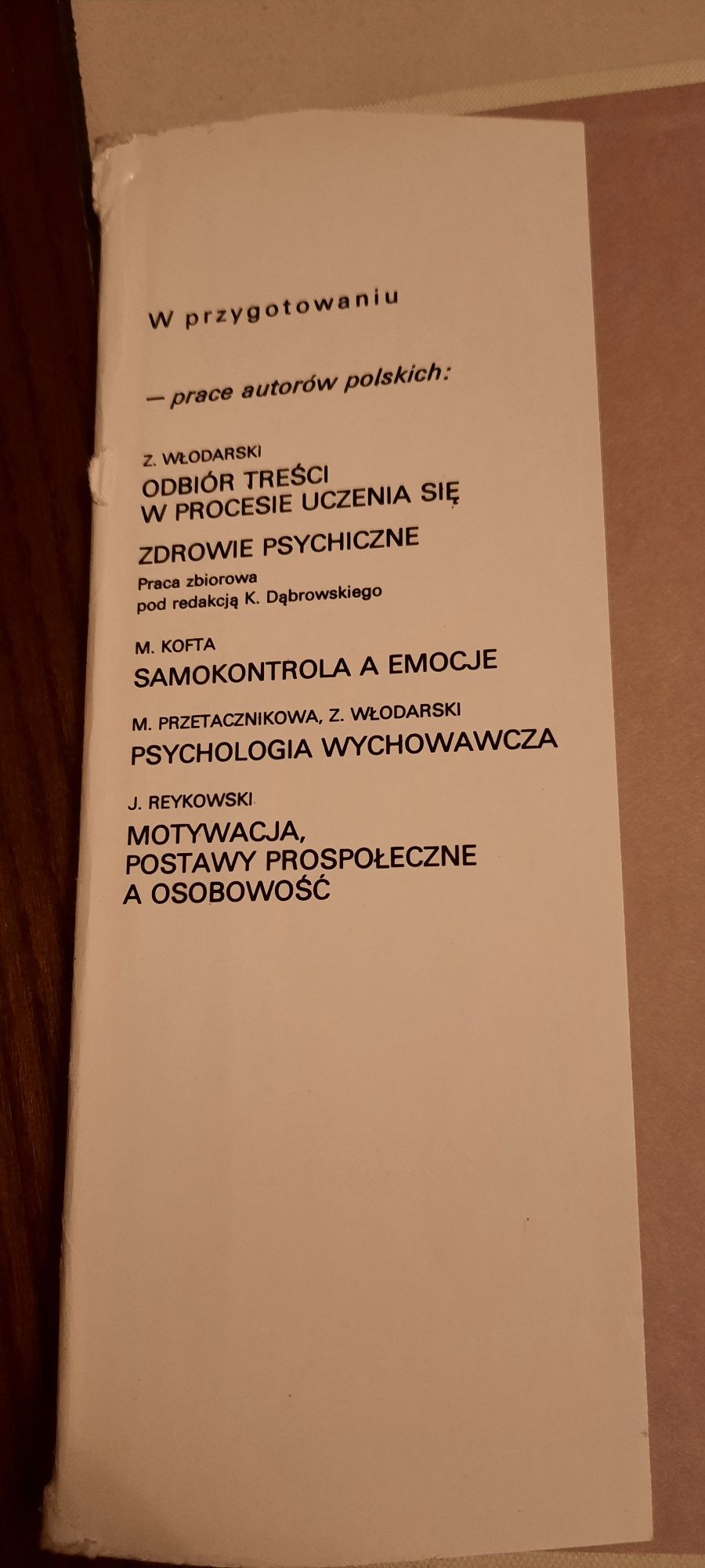 Atlas Psychologiczny Włodzimierz Szewczuk