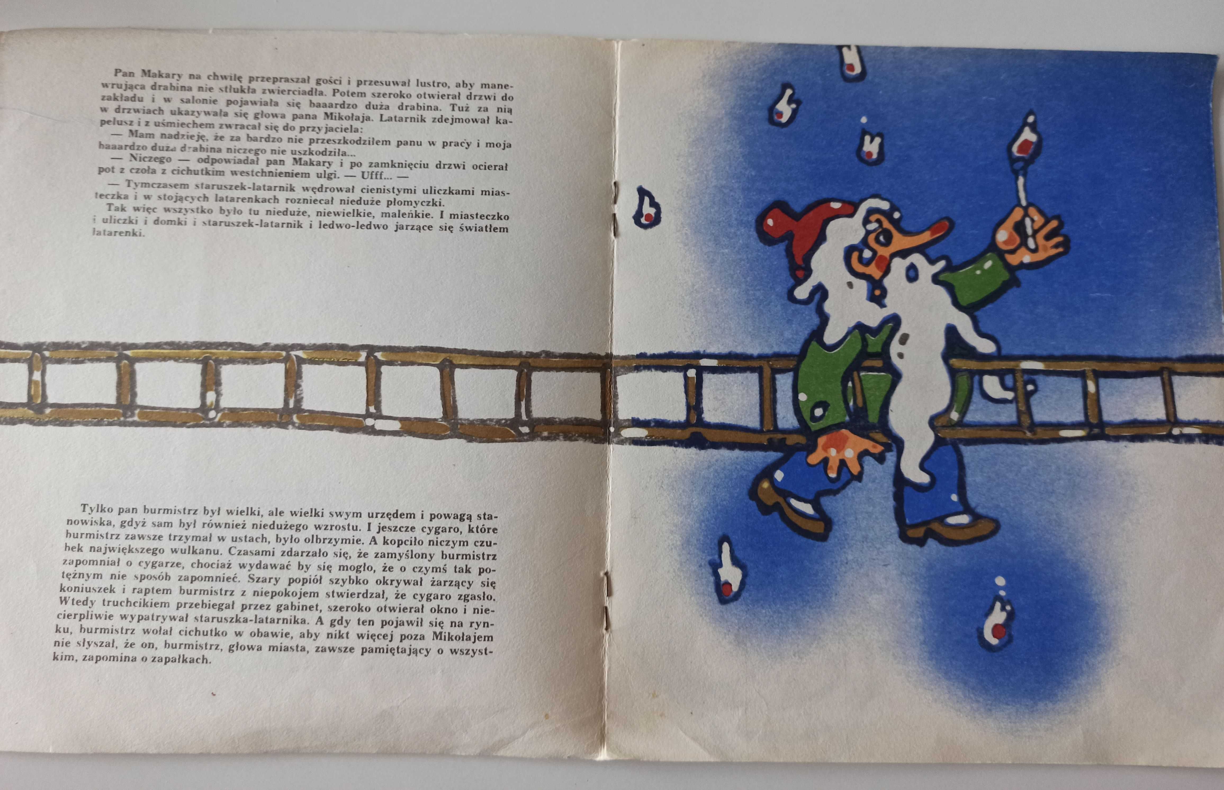Leszek Mech Latarnik książka rozkładana 1979