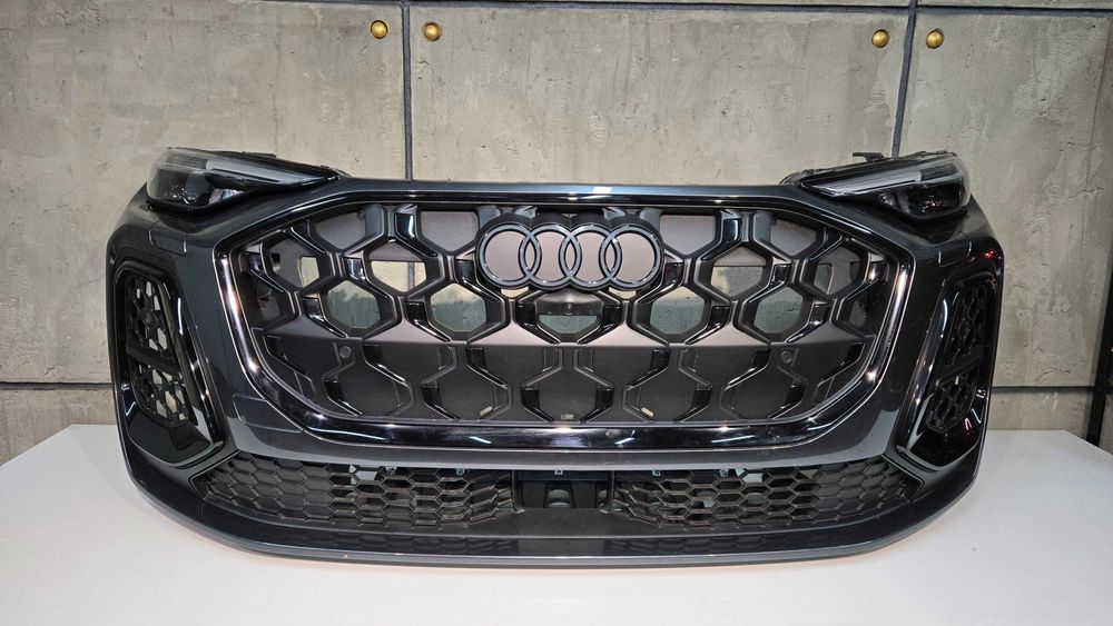 Бампер + фари Audi Q5 SQ5 Matrix 2025 (Європа)