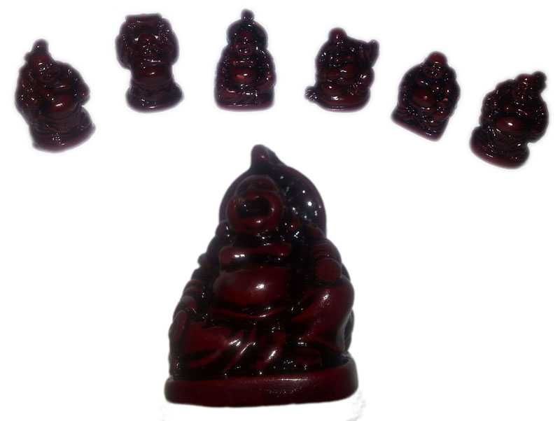 Figurki Budda komplet 6 sztuk