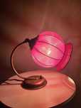 lampka nocna na biurko prl art deco