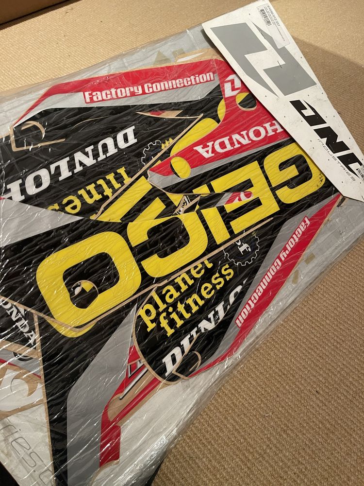 Honda CRF graphic kit autocolantes com capa de banco