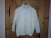 Ciepły sweter golf zimowy roz 44/46/48