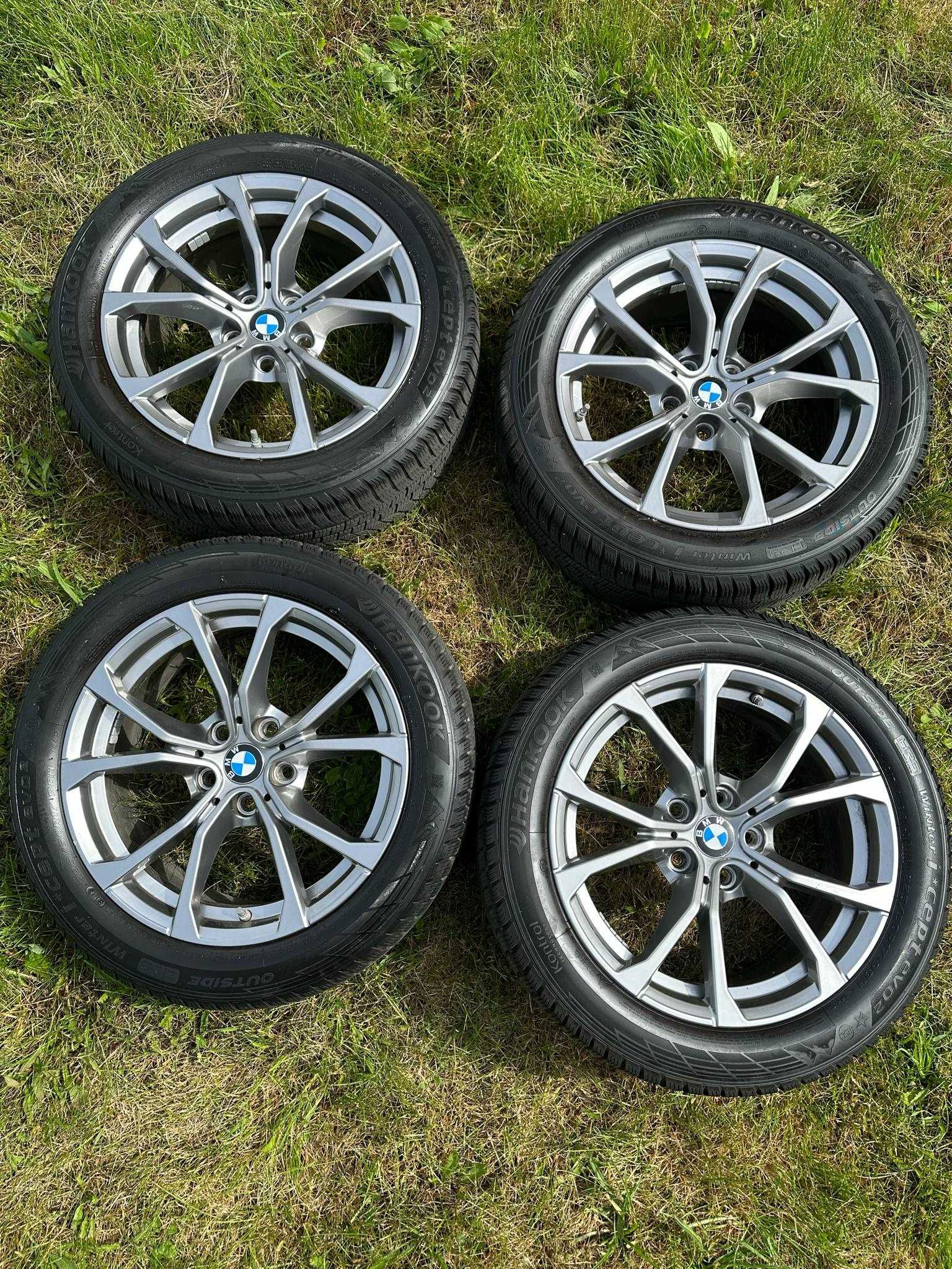 Felgi BMW 17” + opony zimowe Hankook i*cept evo2 – Stan idealny!