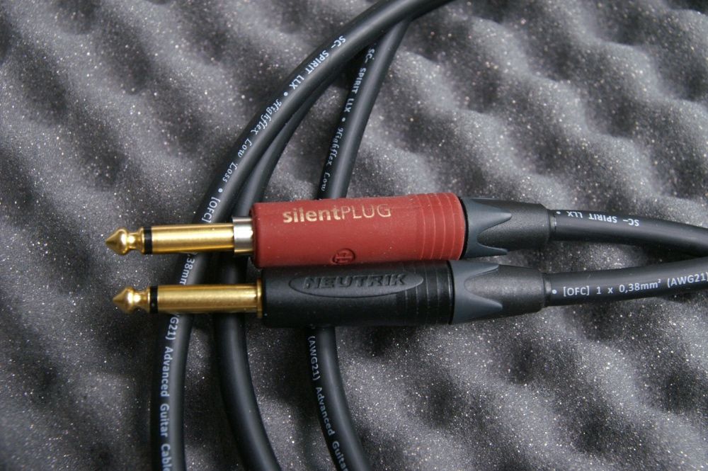 Najlepszy kabel gitarowy, Neutrik Silent, Sommer Cable LLX - 2m