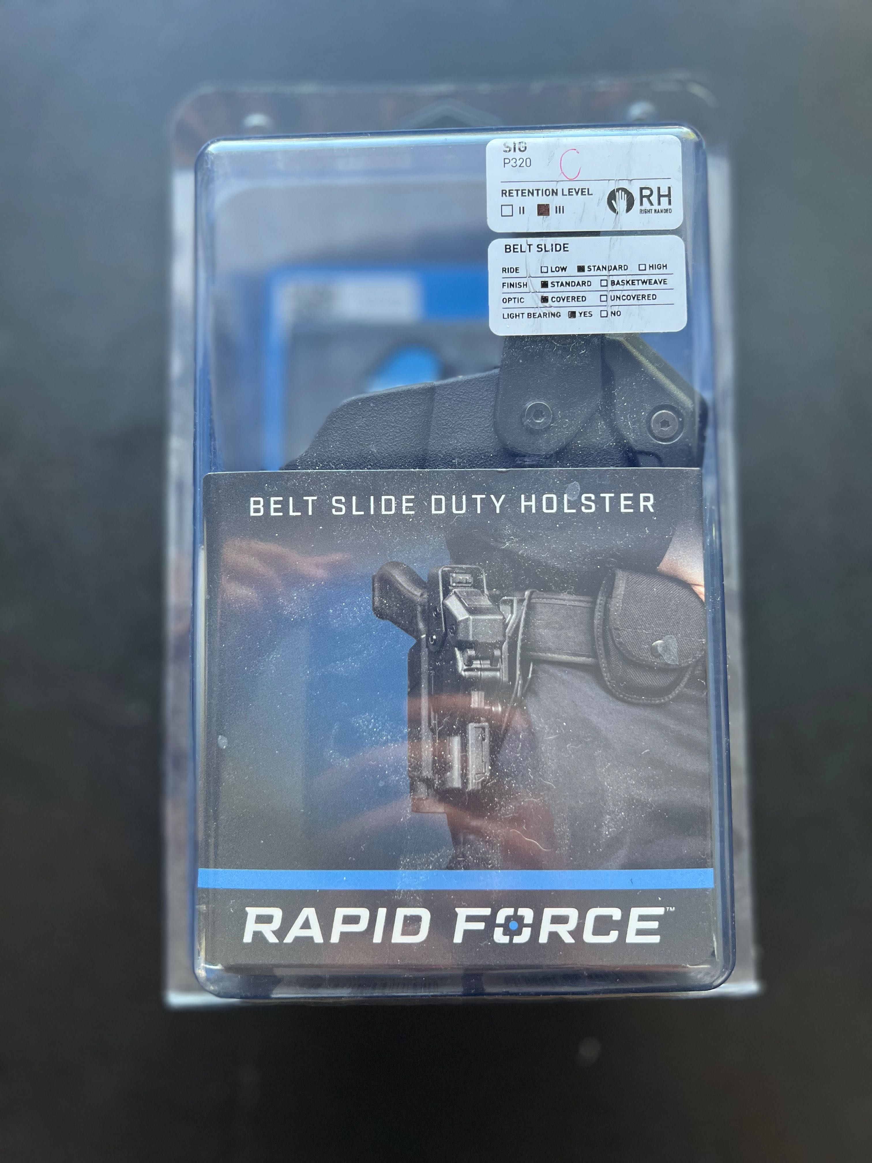 Kabura ALIEN GEAR RAPID FORCE DUTY - Sig P320 Compact/Carry RH lv3