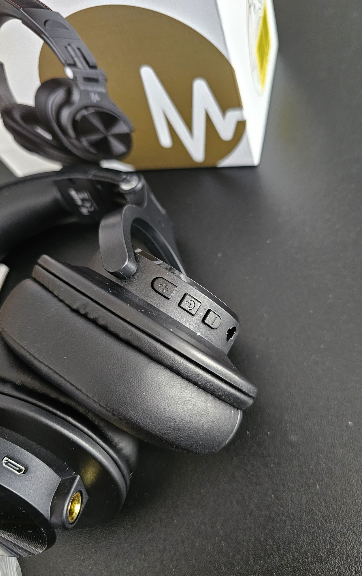 Nowe słuchawki bezprzewodowe Magnussen H6 czarne Bluetooth + jack