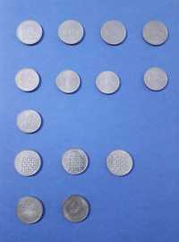 Moedas de 25 Escudos - Conjunto de 14 moedas