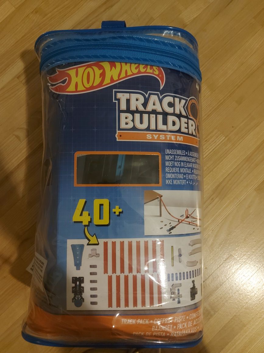 Hot wheels track builder system