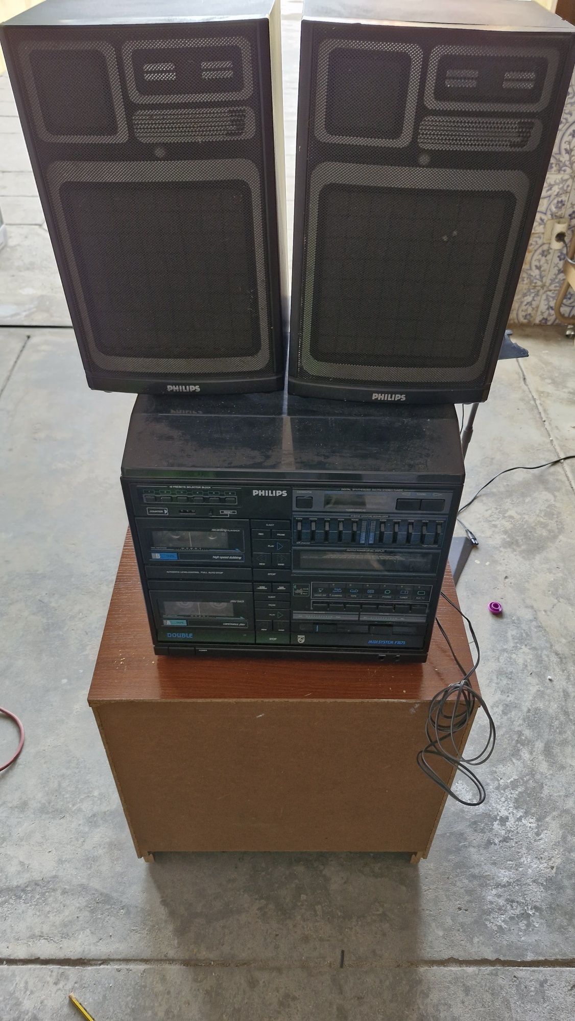 Aparelhagem philips com gira discos