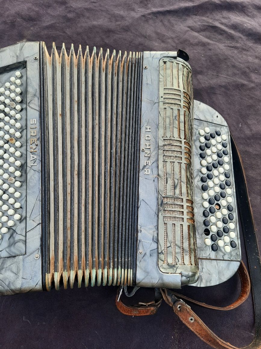 Akordeon  hohner syrena 1 guzikowy Gryf C do remontu
