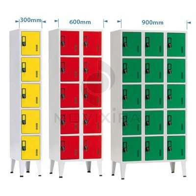 Armário Vestiário 6 Cacifos Cinza com 1900A*600L*500P