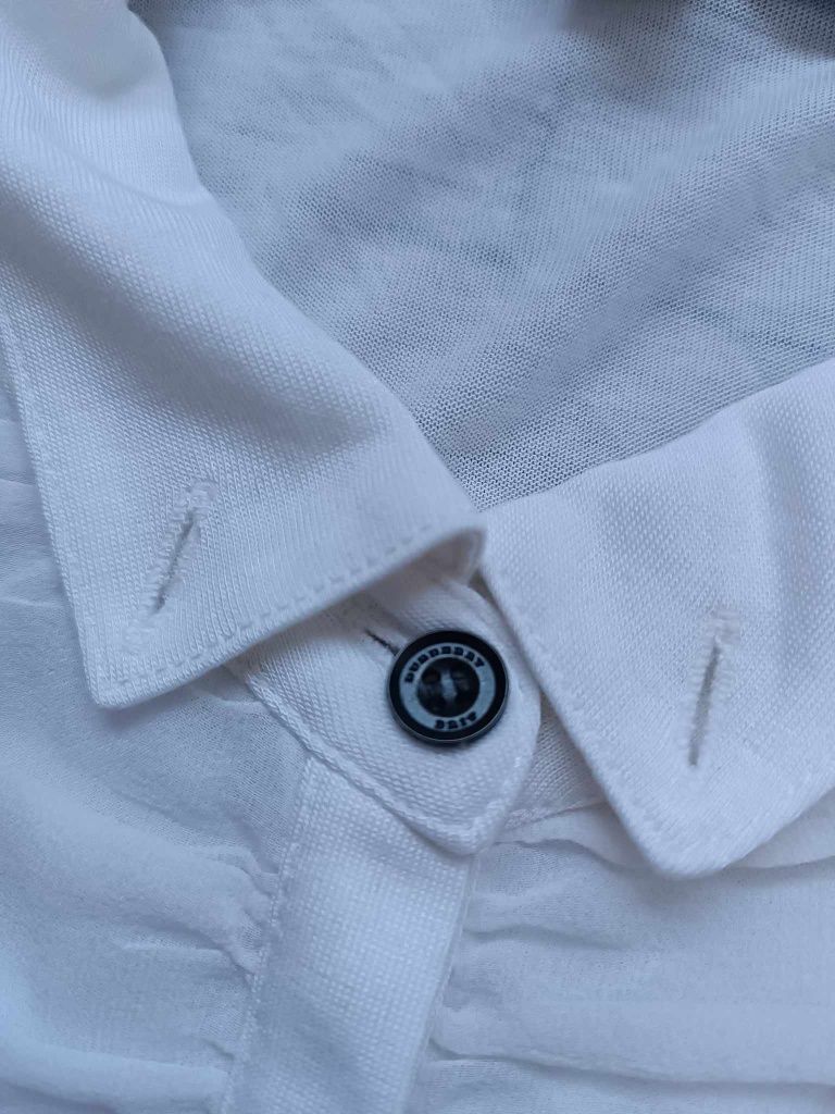 Oryginalna jedwabna koszula damska Burberry