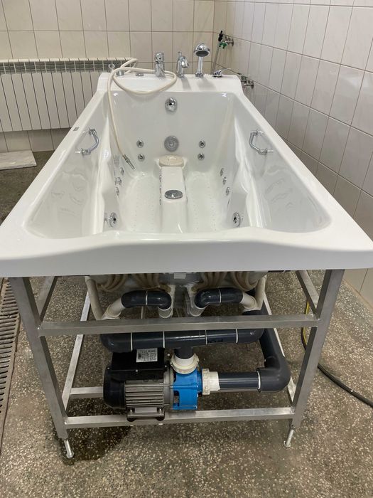 Wanna z hydromasażem Poolspa Orion 214x85 + Platinum