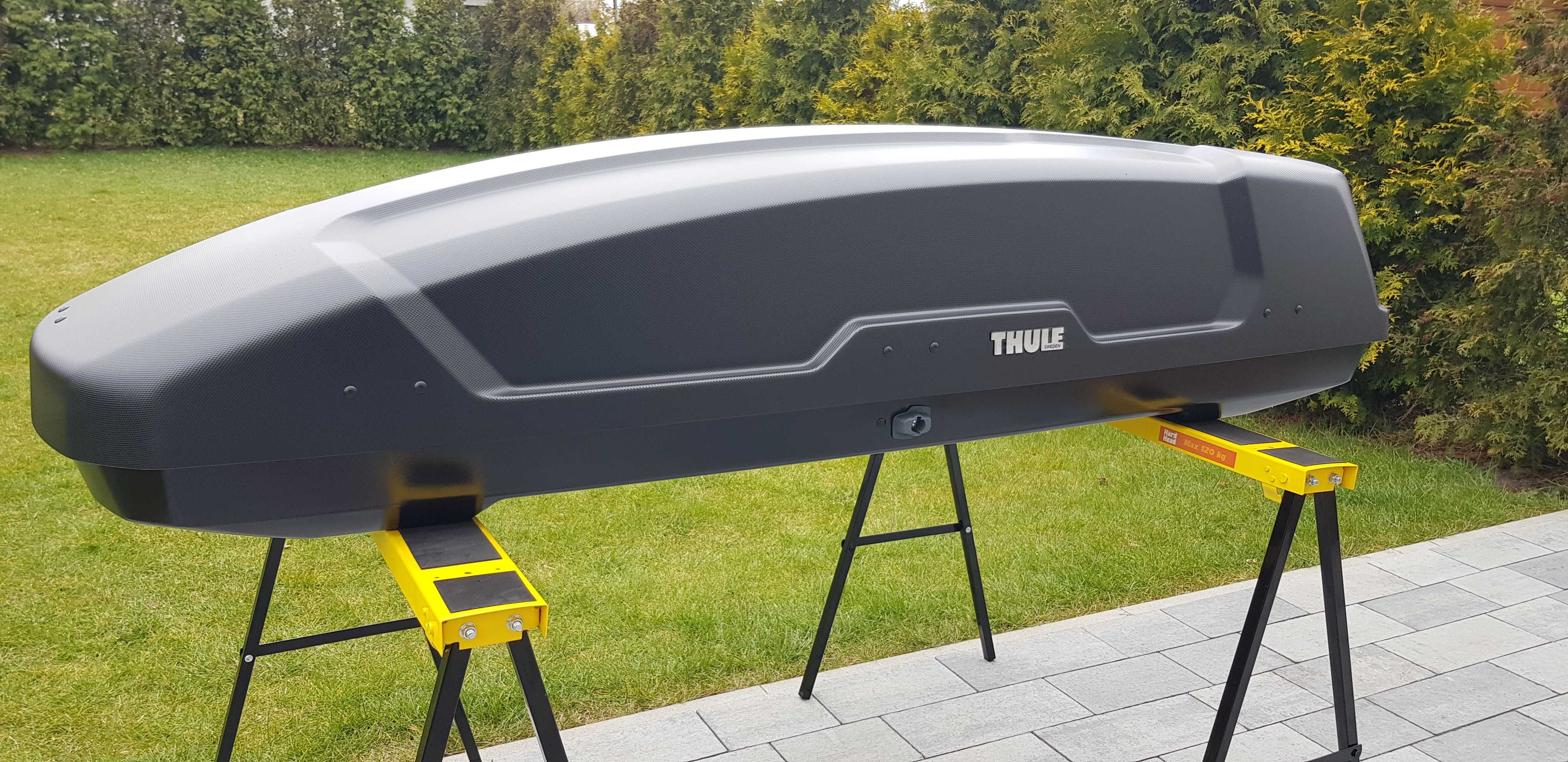 THULE Force XT Touring bagażnik box dachowy belki rower uchwyt narty