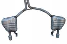 AUDI A4 B8 LIFT ALLROAD WYDECH TŁUMNIK TŁUMIKI KOMPLET 3.0 TDI 8K0253611BG