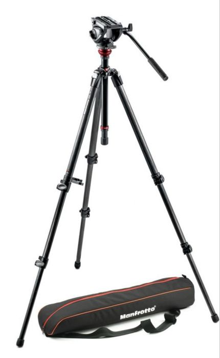 Видеоштатив Manfrotto 755CX3 з Головою Manfrotto MVH500AH