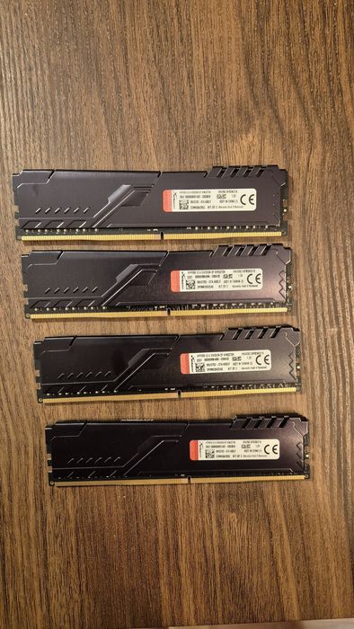 Ram HyperX 32GB (4x8GB) 2666MHz CL16 Fury