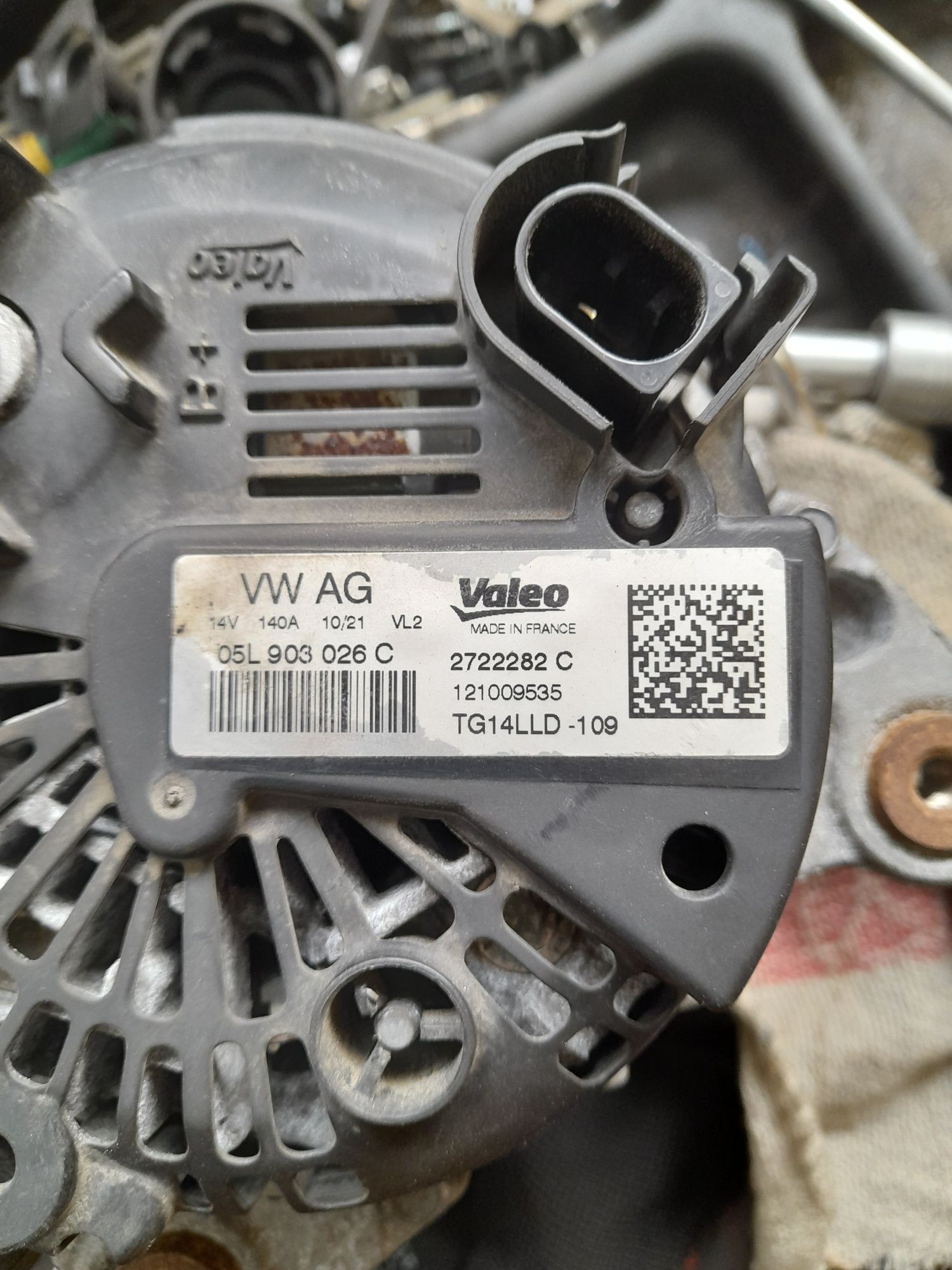 Alternator vw, skoda 140A