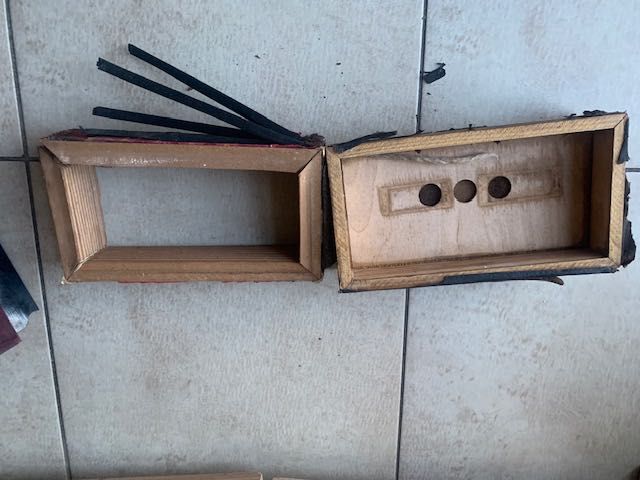 Akordeon diatoniczny heligonka SHULZMARKE 25x26x14cm na części zabytek